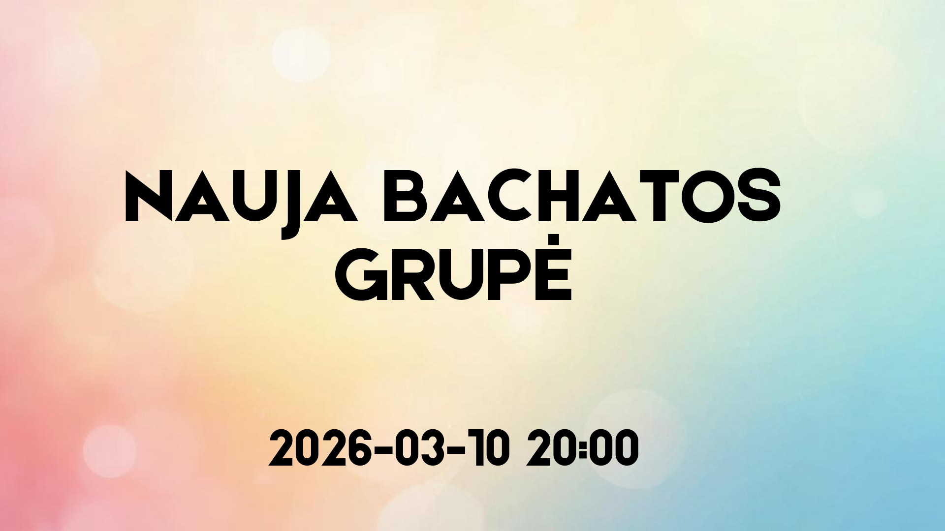 Nauja porinių šokių grupė